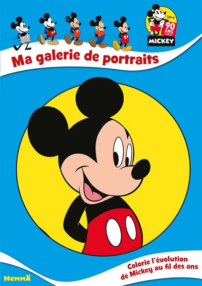 Mickey Disney Mickey 90 Ans Ma Galerie De Portraits Collectif Broche Achat Livre Fnac