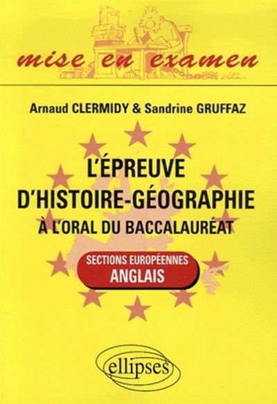 Histoire-Géographie - Bac mention Sections européennes (anglais)