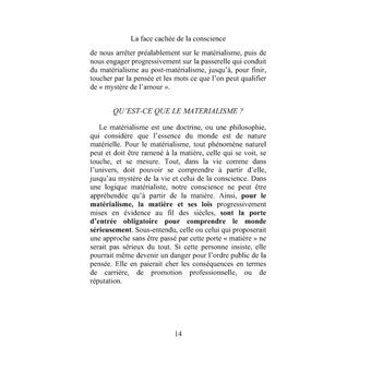 La face cachée de la conscience