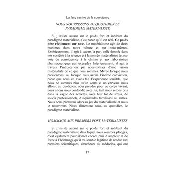 La face cachée de la conscience