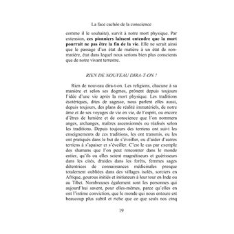 La face cachée de la conscience