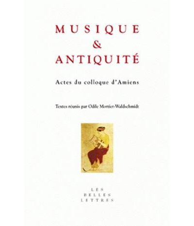 Musique et Antiquité -  Collectif - broché