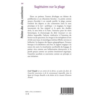 Sagittaires sur la plage