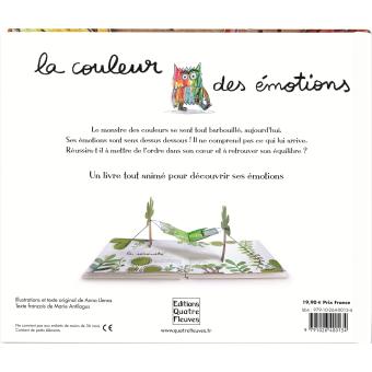 La Couleur Des Emotions - La couleur des émotions - Un livre tout animé -  Anna Llenas - cartonné - Achat Livre