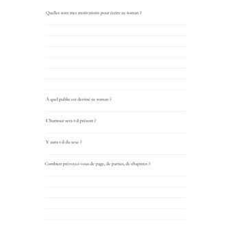 Carnet de l'écrivain