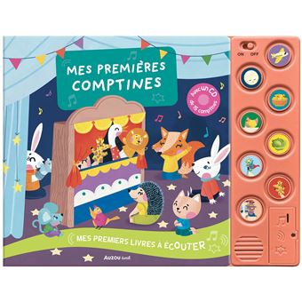 Mes premiers livres à écouter - mes premières comptines