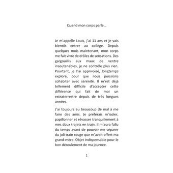 Quand mon corps parle...