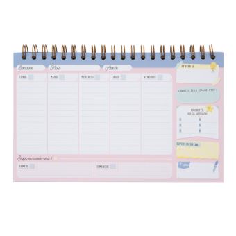 Organisateur semainier Mr. Wonderful Vert