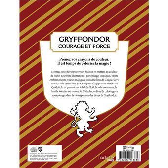 Harry Potter - Gryffondor - le livre de coloriage officiel