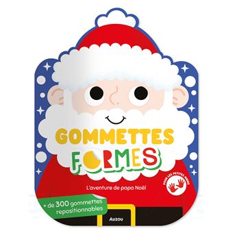 Gommettes formes - l'aventure de papa noël
