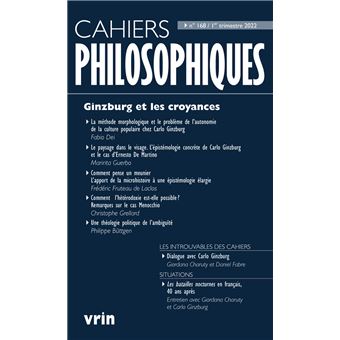 Ginzburg et les croyances