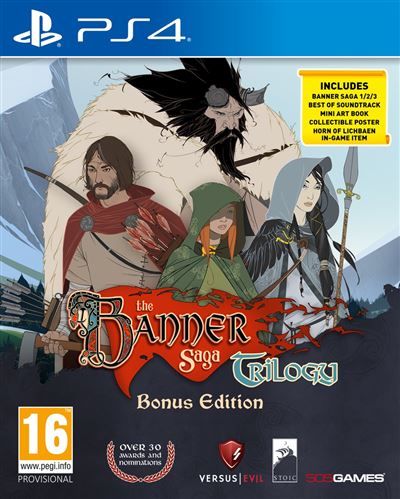 THE BANNER SAGA TRILOGY BONUS EDITION UK PS4