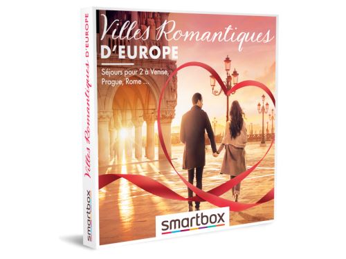 Coffret cadeau Smartbox Villes Romantiques d'Europe