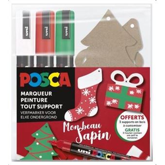 Kit créatif Posca Sous mon sapin - 1