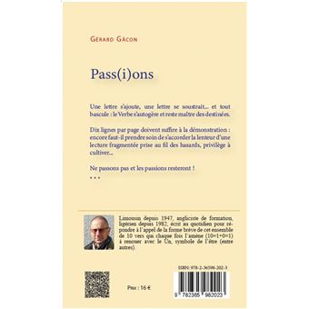 Pass(i)ons