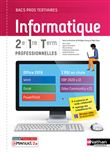Informatique 2e/1re/TERM Bac pro - Livre + licence élève 2021