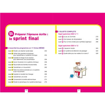 Annales du bac Annabac 2022 Physique-Chimie Tle générale (spécialité)