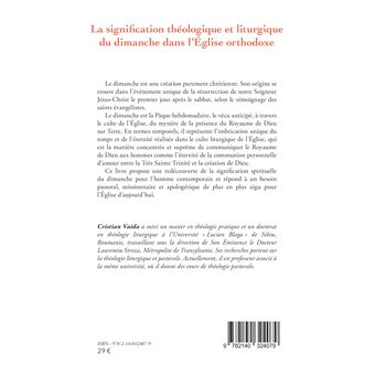 La signification théologique et liturgique du dimanche dans l'Église orthodoxe