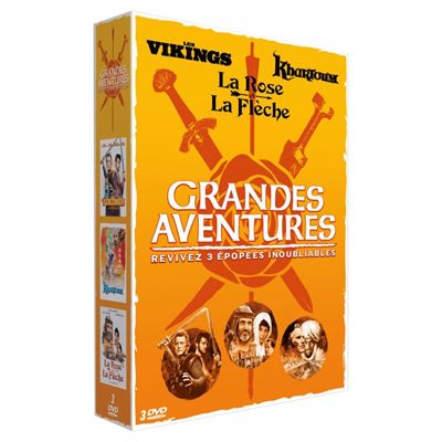 Coffret La Grande Aventure 3 Films DVD