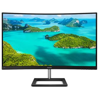 Philips E-line 328E1CA - Écran LED - incurvé - 32" (31.5" visualisable) - 3840 x 2160 4K @ 60 Hz - VA - 250 cd/m² - 2500:1 - 4 ms - 2xHDMI, DisplayPort - haut-parleurs - noir texturé