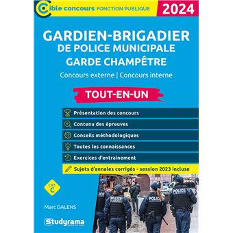 Gardien-brigadier de police municipale Garde champêtre
