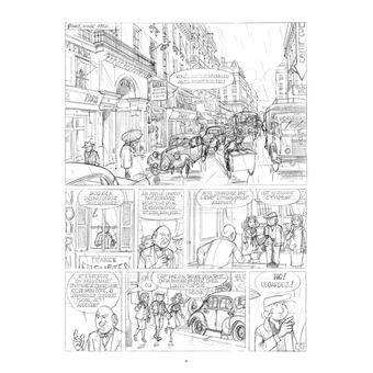 Une Aventure de Jacques Gipar T9 - Crayonnés