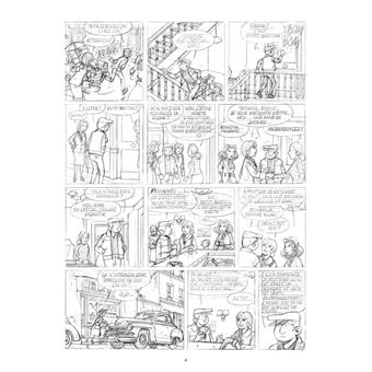 Une Aventure de Jacques Gipar T9 - Crayonnés