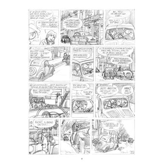 Une Aventure de Jacques Gipar T9 - Crayonnés
