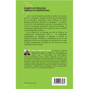 Eléments de pédologie générale et intertropicale