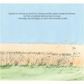 À bord du tracteur rouge