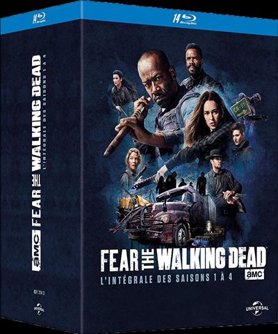 FEAR THE WALKING DEAD L'INTEGRALE S1-4-FR-BLURAY