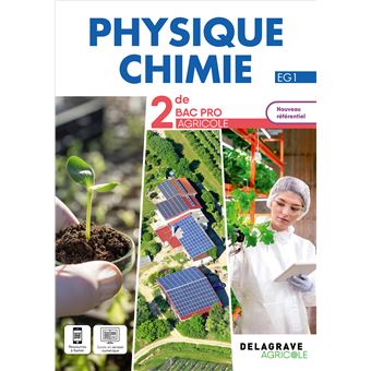 Physique - Chimie 2de Bac Pro Enseignement Agricole (2023) - Pochette élève