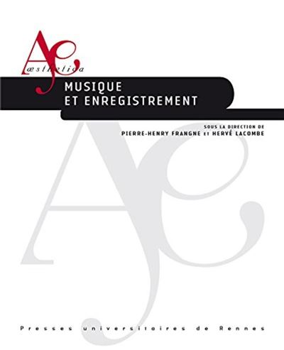 Musique et enregistrement -  Lacombe - broché