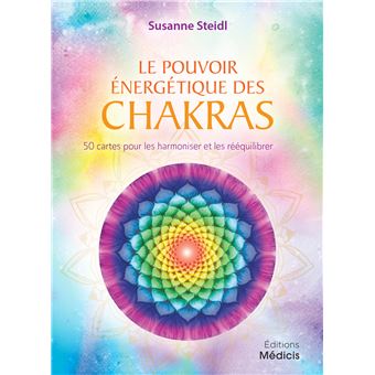 Coffret Le pouvoir énergétique des chakras - 50 cartes pour les harmoniser et les rééquilibrer