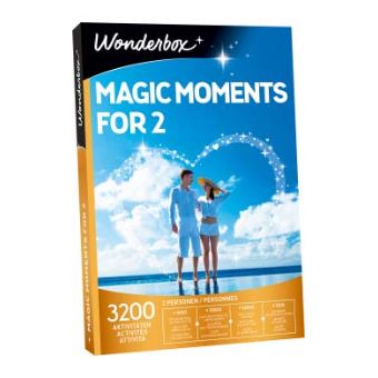 Coffret cadeau Wonderbox Magic moments for 2