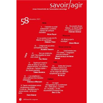 Savoir agir,58