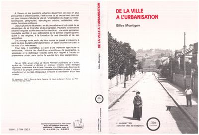 De la ville à l'urbanisation - Gilles Montigny - broché