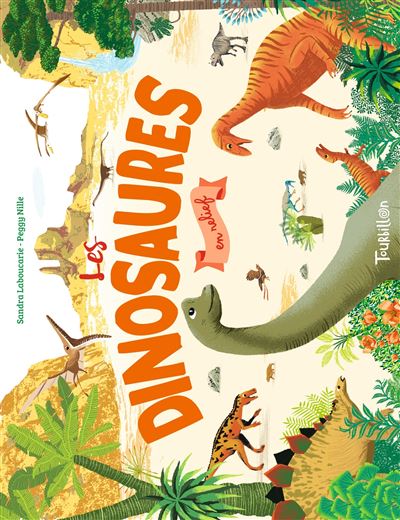Les dinosaures en relief - Sandra Laboucarie - cartonné
