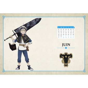 Agenda Black Clover 2019-2020