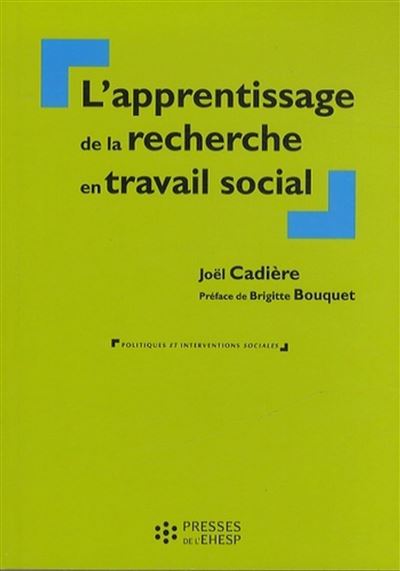 L'apprentissage de la recherche en travail social