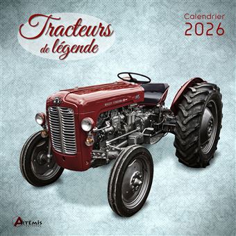 Calendrier tracteurs de légende 2026