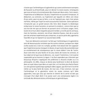 Règles pour la direction de l'esprit suivi de Recherche de la Vérité par les lumières naturelles, le Monde ou Traité de la Lumière, L'Homme,Méditations Métaphysiques