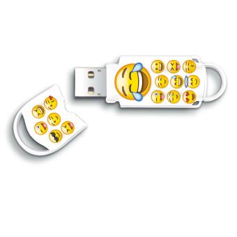 Clé USB 2.0 Integral Neon 8 Go – Couleur Orange Fluo – Dimensions 5,4x1,8x0,8 Cm – Compatible PC, Mac, Linux – Conception Légère Et Profilée