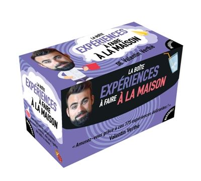 Boite Experiences A Faire A La Maison Augmentee Coffret Avec Intercalaires Et Livret Edition Augmentee Boites Et Accessoires Valentin Boite Experiences A Faire A La Maison Augmentee Coffret Avec Intercalaires Et Livret Edition Augmentee Boites Et Accessoires Valentin