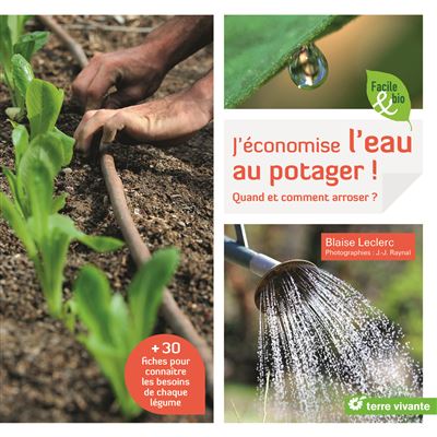 J'économise l'eau au potager
