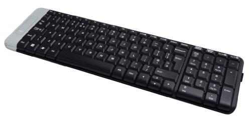 Logitech Wireless Keyboard K230 - Clavier - sans fil - 2.4 GHz - Français - noir