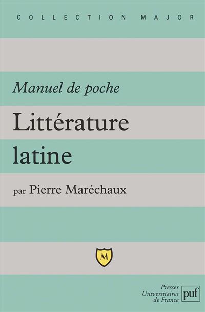 Littérature latine. Manuel de poche - Pierre Maréchaux - broché