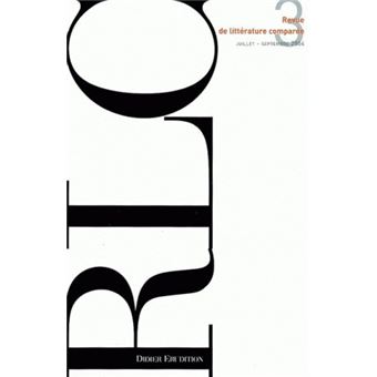 Revue de littérature comparée -  N°3/2004