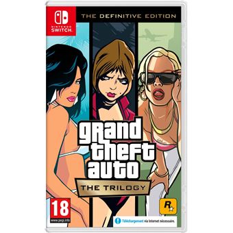 Grand Theft Auto: The Trilogy The Definitive Edition Nintendo Switch