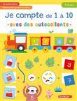 Je compte de 1 à 10 avec des autocollants (5-6 a.)